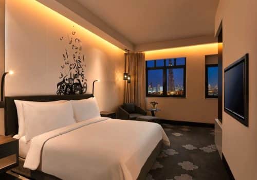 Heritage Hotel DXB Deluxe Burj View Room (2)