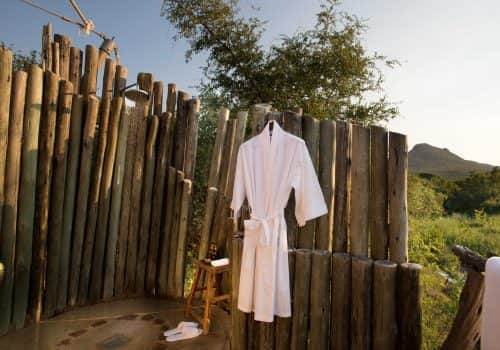 Outdoor shower